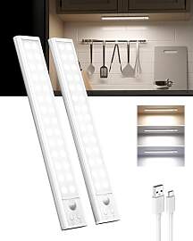 EZVALO 25cm LED Schrankleuchte mit Bewegungsmelder 