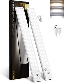 EZVALO 43cm LED Schrankleuchte mit Bewegungsmelder 