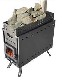 Fabrik Direktverkauf Edelstahl Sauna Holzofen