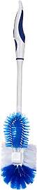 Fackelmann 63885 Sweany WC-Bürste, Weiß mit Blau