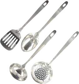 Fackelmann 9908950 Küchenhelfer-Set 4-teilig,