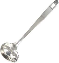 Fackelmann Löffel Saucenlöffel Edelstahl, Silber