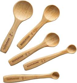 Fackelmann Messlöffel-Set – 5-teilig aus 100%