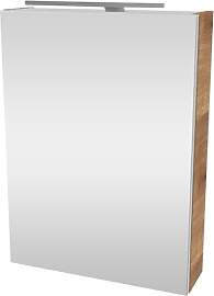 FACKELMANN Milano Spiegelschrank 50cm (Tür Links)