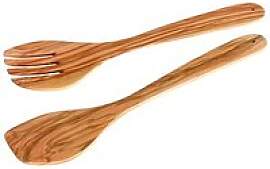 FACKELMANN Salatbesteck Holz, 1 St.