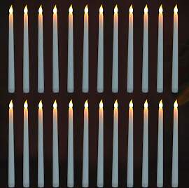 FAEFTY 24 Stück Led Stabkerzen, Elektrische