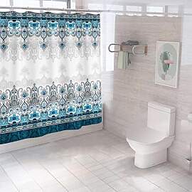 FAIRYGATE Duschvorhang Dunkelblau Duschvorhang