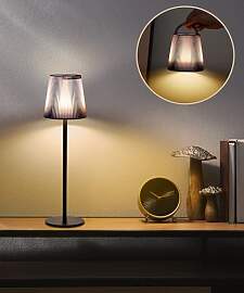 Faithorse Tischlampe Kabellos, Dimmbare LED Akku