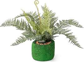 Fakeplant Künstlicher Boston Farn im Topf 30 cm,
