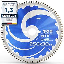 FALKENWALD ® Sägeblatt 250x30 mm - Ideal für