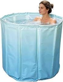 Faltbare Badewanne 70×65 cm für Erwachsene –
