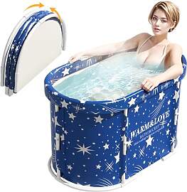 Faltbare Badewanne für Dusche, Freistehende