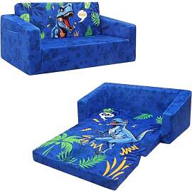 Faltbarer KinderSofa-Rückenlehen-Sessel 2 in 1