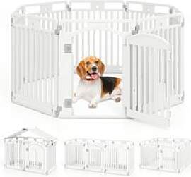 Faltbares Welpen-Laufgitter mit 8 Paneelen,