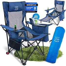 Faltbuddy® Campingstuhl faltbar & Liegestuhl