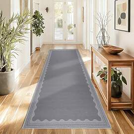Famibay Teppich Läufer Flur 80x200cm rutschfest