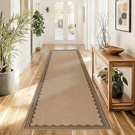 Famibay Teppich Läufer Flur 80x200cm Teppich