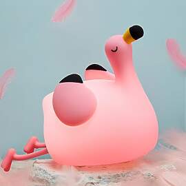 FAMIDUO Flamingo Nachtlicht Kinder,Nachtlicht Baby 