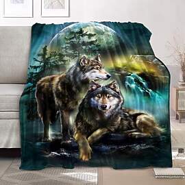 FANSU Kuscheldecke Flauschig 150x220 cm- XL Wohn