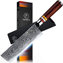 FANTECK Kochmesser Nakiri Küchenmesser Profi