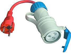 FANTON 92955 CARAVAN Adapter, CEE Adapter, Stecker 