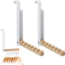 FARYODI 2 Stück Türgarderobe Klappbar,