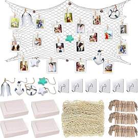 Fashion HW Weißes Fischernetz mit weißen 40