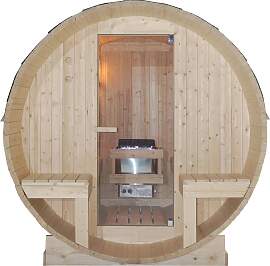 Fasssauna SANOTECHNIK "»BERGEN«",