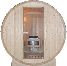 Fasssauna SANOTECHNIK "»TROMSÖ L«",