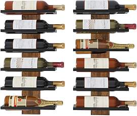 FAVOOSTY Weinregal Wand, Flaschenhalter,