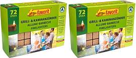 Favorit Anzünder für Grill, Kamin; Echtholz und