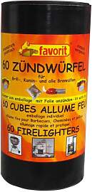 Favorit Anzündwürfel 60 Stück in der Dose