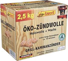 Favorit Öko - Zündwolle 2,5 kg in