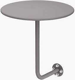 FAXJRU Runder Tisch zur Wandmontage, 40cm Bunter