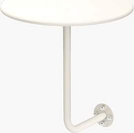 FAXJRU Runder Tisch zur Wandmontage, 40cm Bunter