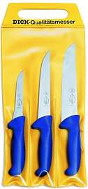 F. DICK Messer Set ErgoGrip 3-teilig