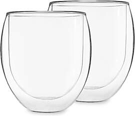 Feelino 2X Teetasse Aus Glas Doppelwandig,
