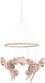 Fehn Holz-Mobile Flamingo 22cm