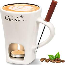FEIGO Schokoladenfondue Tasse, 130ml Schokoladen