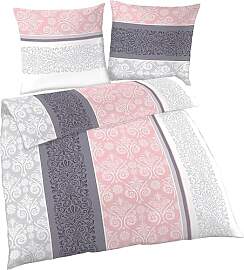 Fein Biber Bettwäsche 155x220 cm – 2-teilig mit 