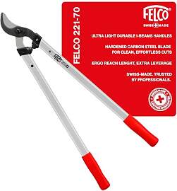 FELCO 221-70 Zweihand- Astschere mit 70 cm
