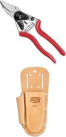 FELCO 6 Gartenschere mit Lederholster 910+ –