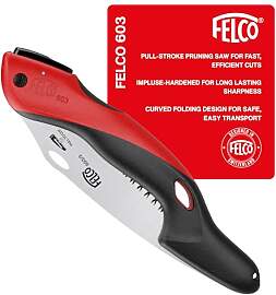 FELCO 603 Klappsäge mit gebogener Klinge 200 mm,