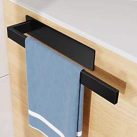 Feligio Handtuchhalter Ohne Bohren Schwarz,