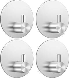 Feligio Klebehaken 4 Stück, Handtuchhalter Ohne