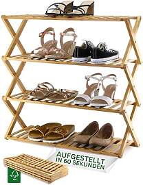 Felino® Schuhregal Schuhablage Organizer aus