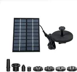 FELIXLEO Solarpumpe Solar Springbrunnen Außen 25W 