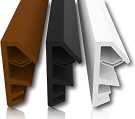 Fensterdichtung Schwarz 25m - 4mm Nutbreite / 12mm 