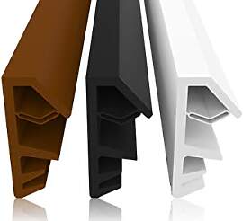 Fensterdichtung Schwarz 5m - 4mm Nutbreite / 12mm
