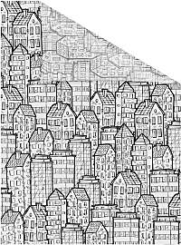 Fensterfolie LICHTBLICK ORIGINAL "Stadt" 